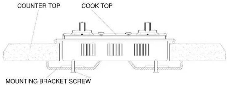 Summit CR2B22ST - Installing the Cooktop - 1