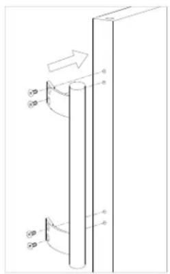 Accucold ACF33LCAL - Installing the Handle - 1