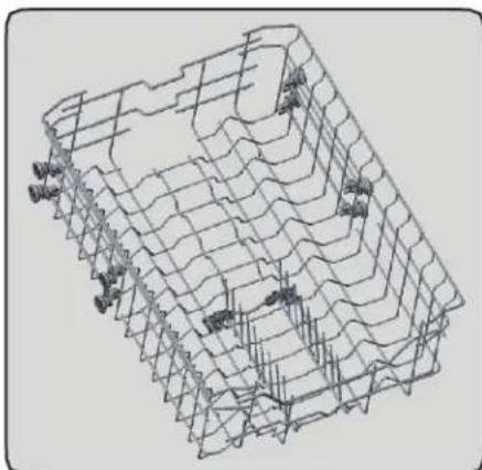Summit DW186NTADA - Adjustable Top Rack - 3