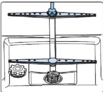 Summit DW186NTADA - Spray Arms - 1