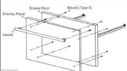 Summit ADRD24 - Full Overlay Panel Installation Instructions (ADRD15) - 3
