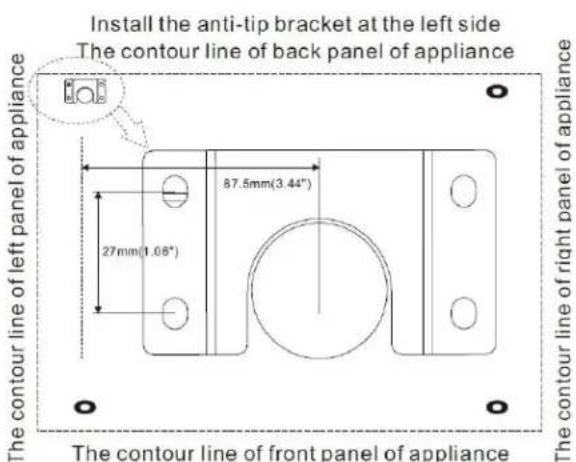 Summit ADRD24 - Anti-Tip Bracket Installation - 1