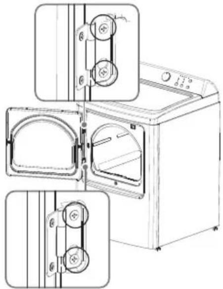 Avanti SGD70D0WG - DOOR REVERSAL PROCEDURE - 5