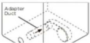 Avanti SGD70D0WG - Option 2: Bottom venting - 1