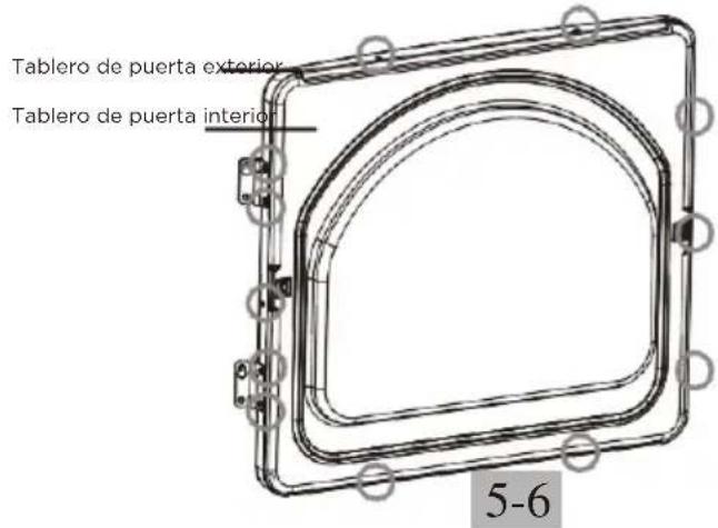 Avanti SGD70D0WG - PROCEDIMIENTO DE INVERSIÓ N DE LA PUERTA - 3
