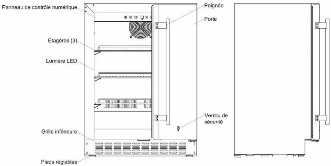 Summit ASDS1523 - MODÈLES SPR628BCSS / SPR629WCSS - RÉFRIGÉRATEURS SANS GEL - 4