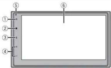 PIONEER DMH-160BT - Pièces et commandes - 1