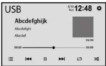 PIONEER DMH-160BT - Audio source - 1