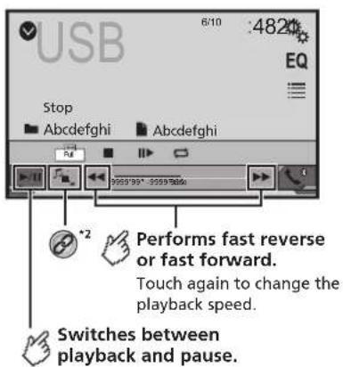 PIONEER DMH-100BT - Compressed video files - 2