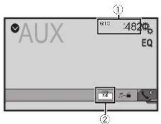 PIONEER DMH-100BT - Operaciones comunes Otras funciones - 1