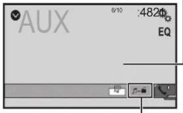PIONEER DMH-100BT - AUX source System settings - 2