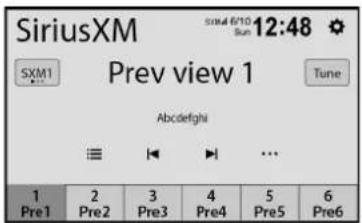 PIONEER DMH-160BT II - Escuchar SiriusXM - 2