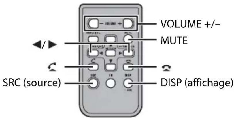 PIONEER FH-S500BT - Telecommande - 1