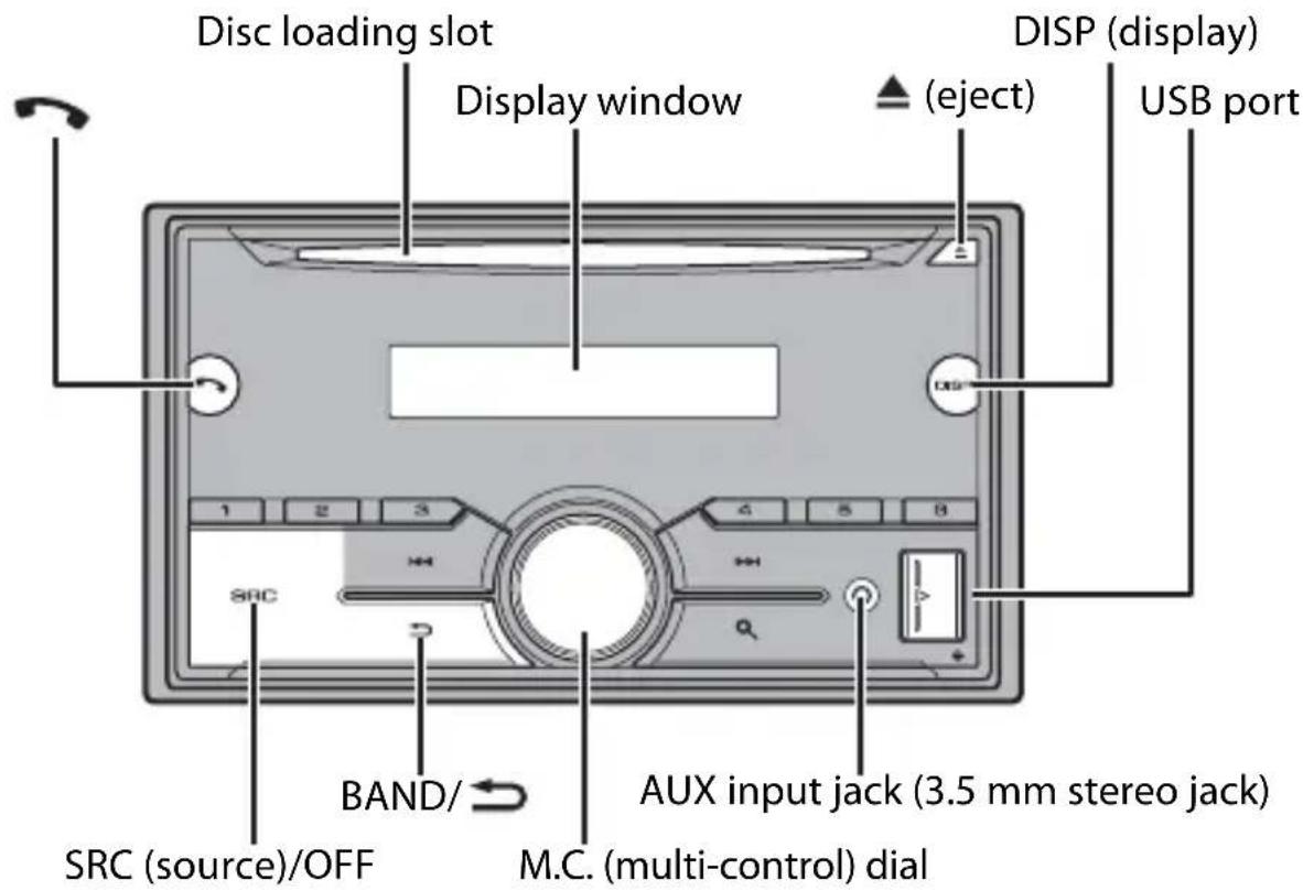 PIONEER FH-S500BT - FH-S500BT/S501BT - 1