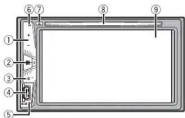 PIONEER AVH-110BT - Unidad principal - 1