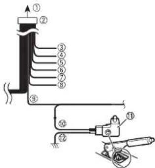 PIONEER AVH-120BT - Power cord - 1