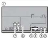PIONEER AVH-120BT - Rear panel - 1