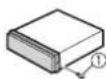 PIONEER DEH-X6900BT - Para asegurar el panel frontal - 1