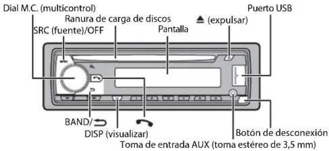 PIONEER DEH-X6900BT - Funcionamiento básico - 1