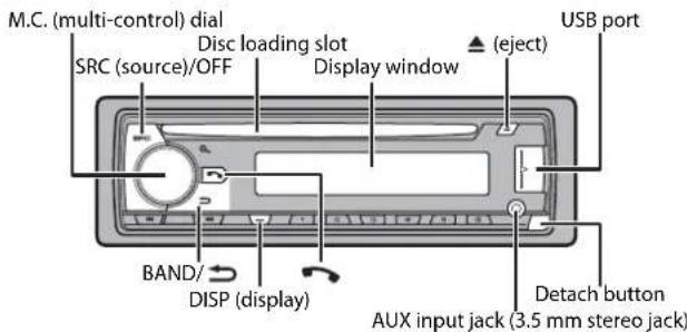 PIONEER DEH-X6900BT - Basic operation - 1