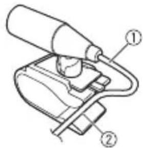 PIONEER DEH-S4010BT - To install on the sun visor - 1