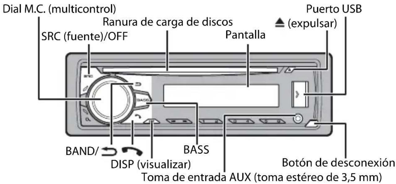 PIONEER DEH-S4010BT - Funcionamiento básico - 1