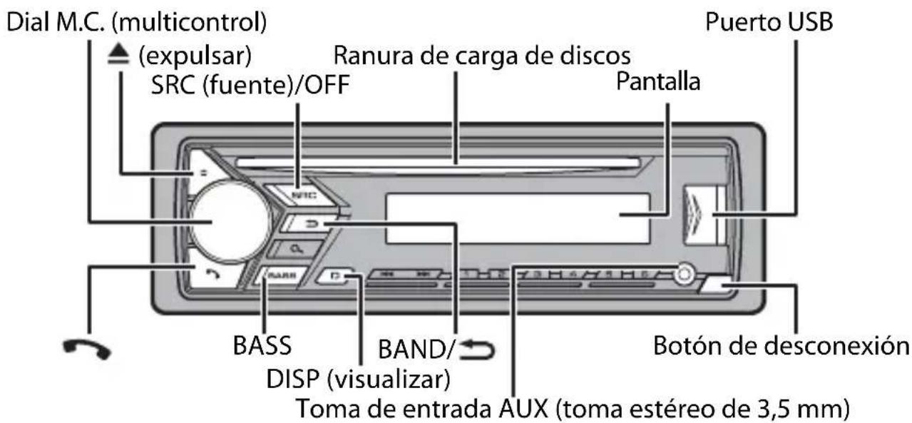 PIONEER DEH-S4010BT - Funcionamiento básico - 2
