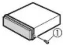 PIONEER DEH-S4010BT - Para asegurar el panel frontal - 1