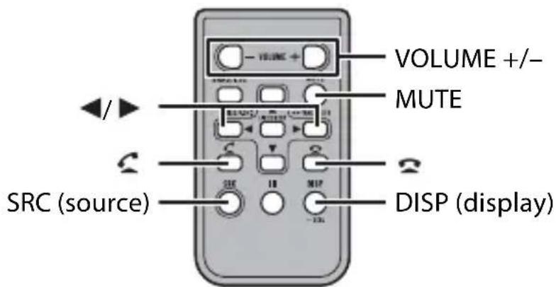PIONEER DEH-S4010BT - Remote Control - 1