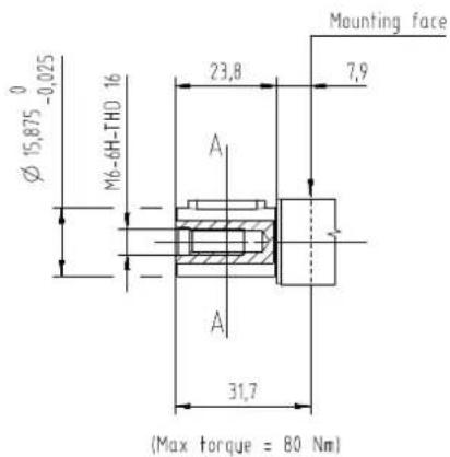 DANFOSS GearMe - Shaft options - 3
