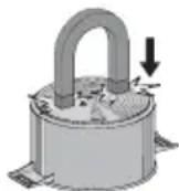FABER GALILEO HE BK glass NG A83 - Récipients inadaptés : - 1