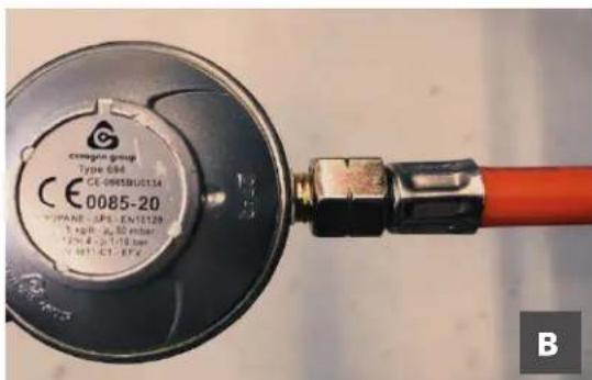 Roesle VIDER PRO G2-P - Prufen Sie die Gasanschlüsse vor jeder Inbetriebnahme zu ihrer eigenen Sicherheit! - 3