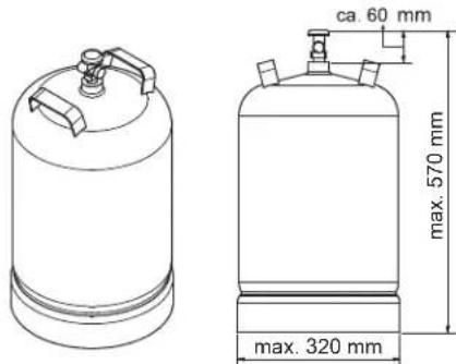 Roesle VIDER PRO G2-P - Instructie voor de gasaansluiting - 1