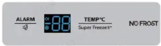SIBIR GSN 20024 - Controlli del display - 1