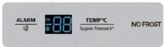 SIBIR GSN 16024 - Controlli del display - 1