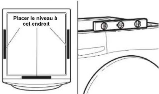 WHIRLPOOL WFW5720RW - Vérifier le bon aplomb de la laveuse - 1
