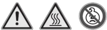 Roesle Smoker No.1 F50-S - VORSICHT! GRILL IMMER VON KINDERN FERNHALTEN! - 1
