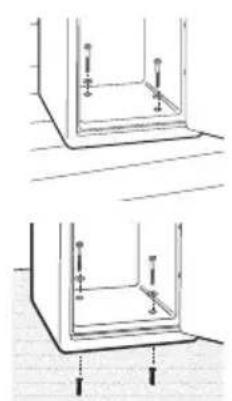 SentrySafe FPW082HTC - Instructions de boulonnage... suite - 2
