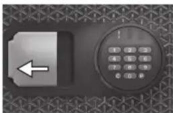 SentrySafe FPW082HTC - Cómo abrir su caja fuerte con el teclado electrónico - 2