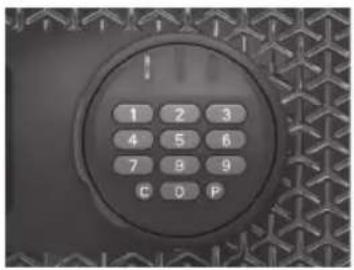 SentrySafe FPW082HTC - Locking your safe using the combination dial - 2
