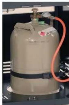 Roesle VIDER0 G2 - Inbouw van de gasfles in de onderkast - 2