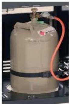 Roesle VIDER0 G2 - Installation of gas cylinder in lower cabinet - 3