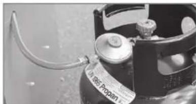 Roesle VIDER0 G2 - Installatione della bombola del gas all'esterno della base - 1