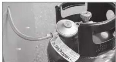 Roesle VIDER0 G2 - Gas cylinder positioning outside the lower cabinet - 1