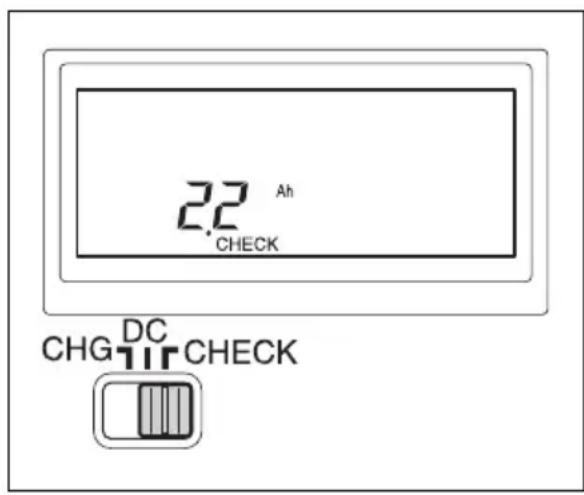 SONY BC-L160 - Checking the Battery Capacity - 1