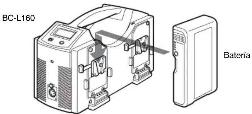 SONY BC-L160 - Acoplamiento de las baterías - 1