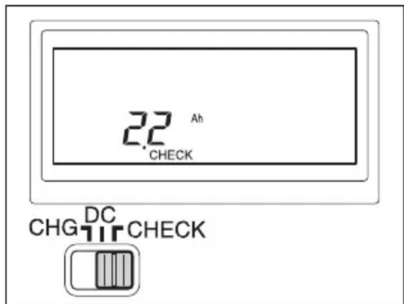 SONY BC-L160 - Comprobación de la capacidad de la batería - 1