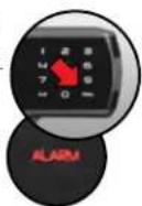 SentrySafe SFW205UPC - Configuración de la alarma - 1
