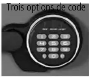 SentrySafe SFW123DSB - Informations sur la programmation - 1