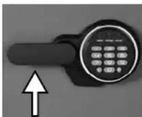 SentrySafe SFW123DSB - Locking your safe - 2